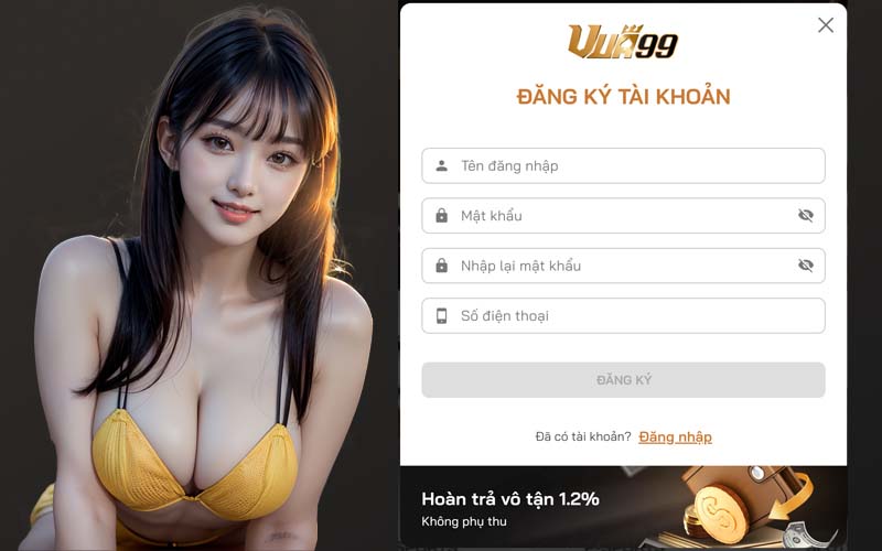 Hướng dẫn chi tiết cách đăng ký Vua99